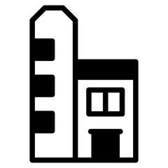 Obraz premium building dualtone 