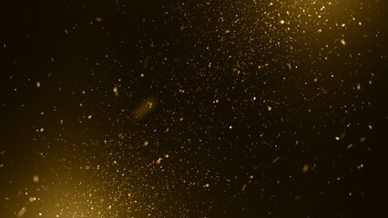 Particles abstract gold event awards trailer titles cinematic concert openers luxury celebration background