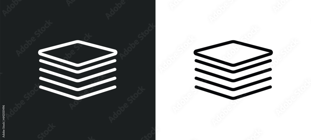 Poster arrange icon isolated in white and black colors. arrange outline vector icon from education collecti