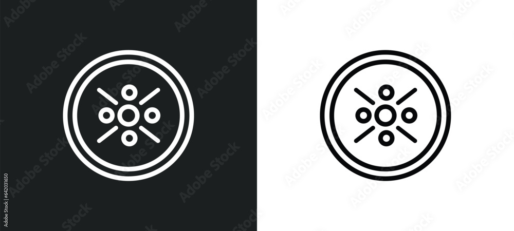 Poster shuizhu icon isolated in white and black colors. shuizhu outline vector icon from food collection fo