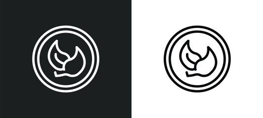 vegan icon isolated in white and black colors. vegan outline vector icon from food collection for web, mobile apps and ui.