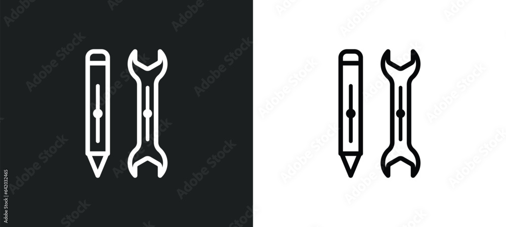 Poster rectification icon isolated in white and black colors. rectification outline vector icon from gdpr c