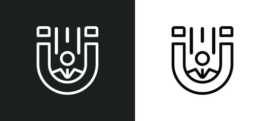 user engagement icon isolated in white and black colors. user engagement outline vector icon from general collection for web, mobile apps and ui.