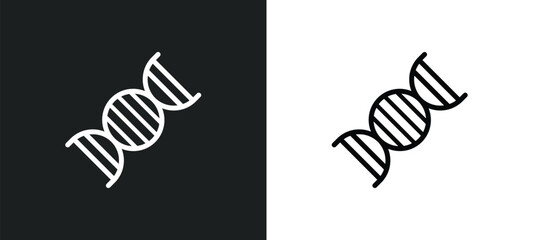 biotechnology icon isolated in white and black colors. biotechnology outline vector icon from general collection for web, mobile apps and ui.