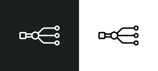 balancer icon isolated in white and black colors. balancer outline vector icon from general collection for web, mobile apps and ui. - obrazy, fototapety, plakaty