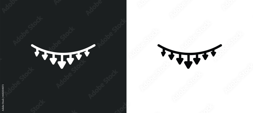Poster bracelet icon isolated in white and black colors. bracelet outline vector icon from history collecti