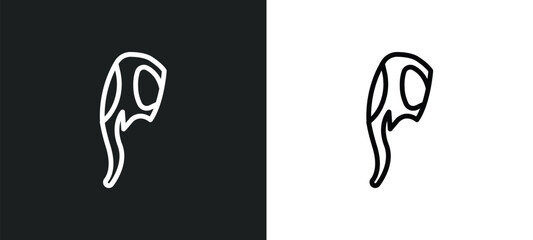 indian elephant icon isolated in white and black colors. indian elephant outline vector icon from india collection for web, mobile apps and ui.
