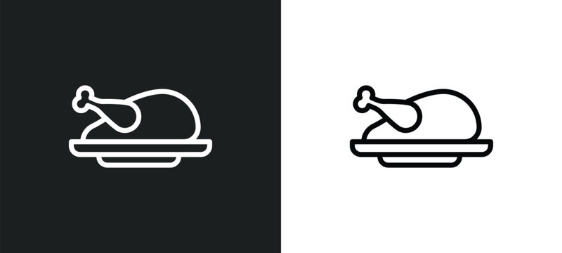 broiler icon isolated in white and black colors. broiler outline vector icon from kitchen collection for web, mobile apps and ui.