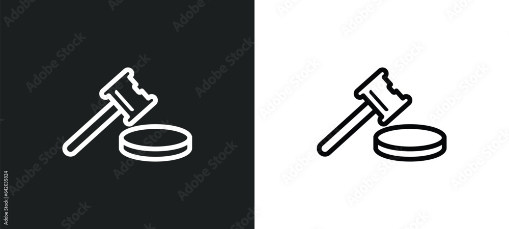 Poster case closed icon isolated in white and black colors. case closed outline vector icon from law and ju