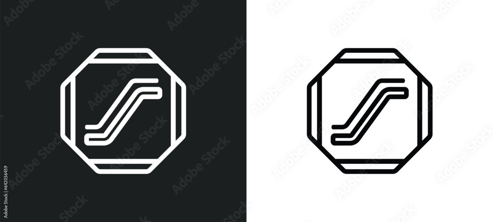 Aufkleber or icon isolated in white and black colors. or outline vector icon from signs collection for web, mo