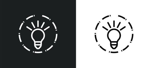 knowledge icon isolated in white and black colors. knowledge outline vector icon from zodiac collection for web, mobile apps and ui.