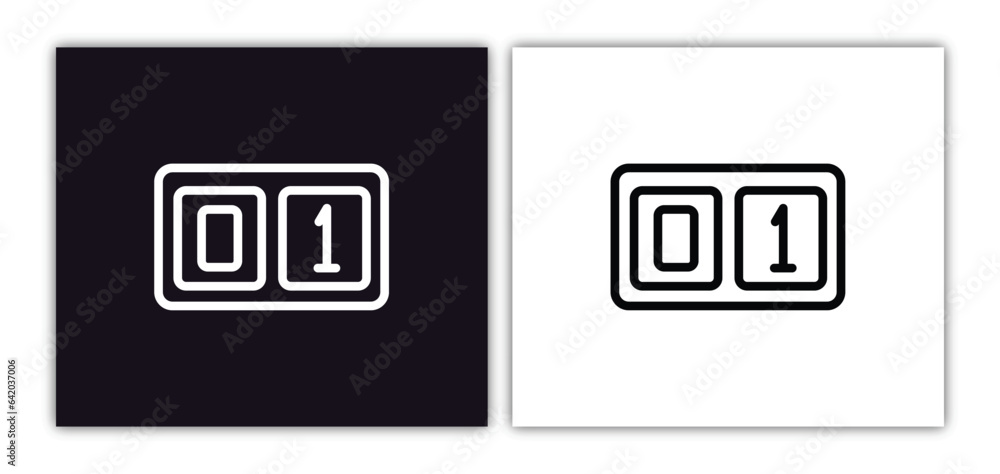 Aufkleber terminal watch icon isolated in white and black colors. terminal watch outline vector icon from airp