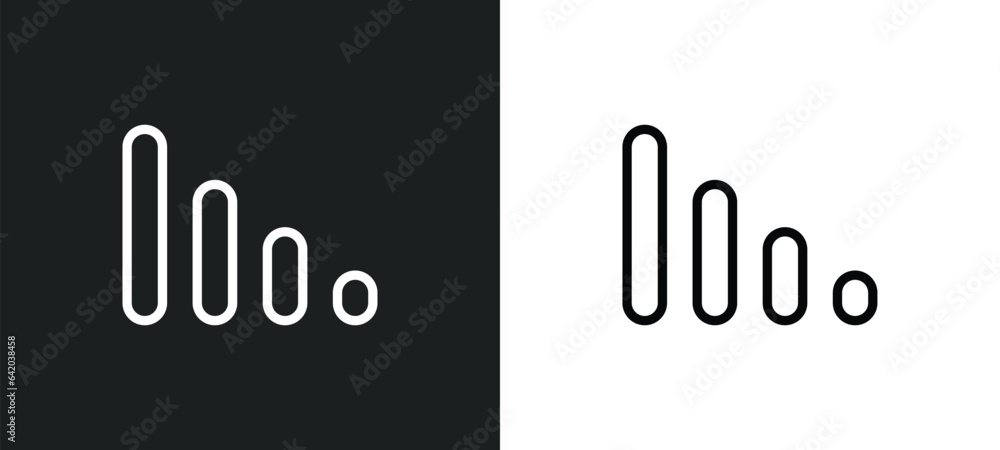 Poster full icon isolated in white and black colors. full outline vector icon from electrian connections co