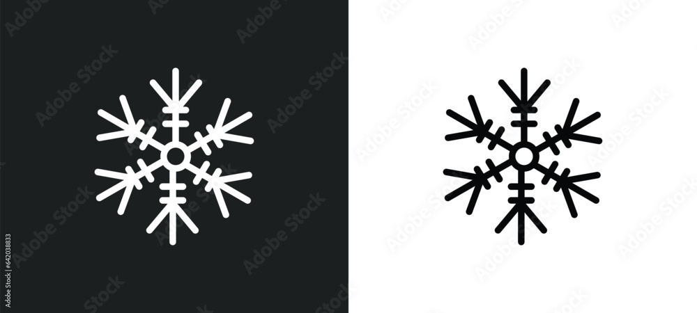 Poster winter icon isolated in white and black colors. winter outline vector icon from meteorology collecti