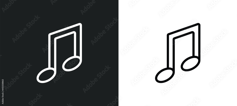 Poster beam icon isolated in white and black colors. beam outline vector icon from music and media collecti