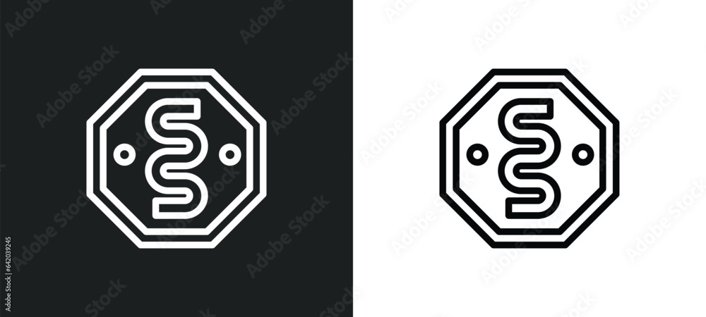 Poster paragraph icon isolated in white and black colors. paragraph outline vector icon from shapes collect