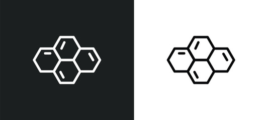 element icon isolated in white and black colors. element outline vector icon from nature collection for web, mobile apps and ui.