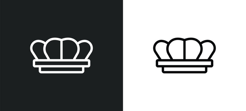 reign icon isolated in white and black colors. reign outline vector icon from shapes collection for web, mobile apps and ui.