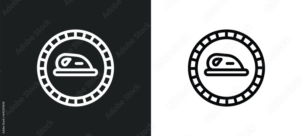 Poster ironing icon isolated in white and black colors. ironing outline vector icon from signs collection f
