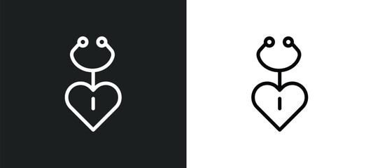 checkup icon isolated in white and black colors. checkup outline vector icon from user collection for web, mobile apps and ui.