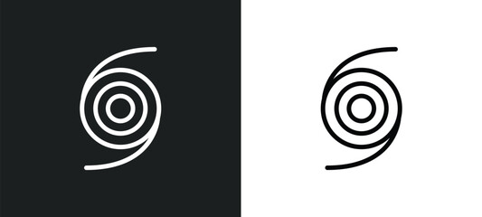 gust icon isolated in white and black colors. gust outline vector icon from weather collection for web, mobile apps and ui.