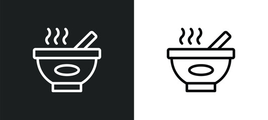 spa effect icon isolated in white and black colors. spa effect outline vector icon from wellness collection for web, mobile apps and ui.