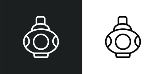parfume? icon isolated in white and black colors. parfume? outline vector icon from woman clothing collection for web, mobile apps and ui.