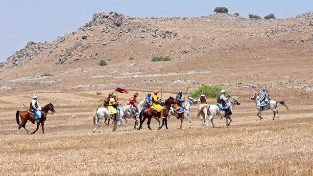 Reenactment of the Battle of Horns of Hattin
