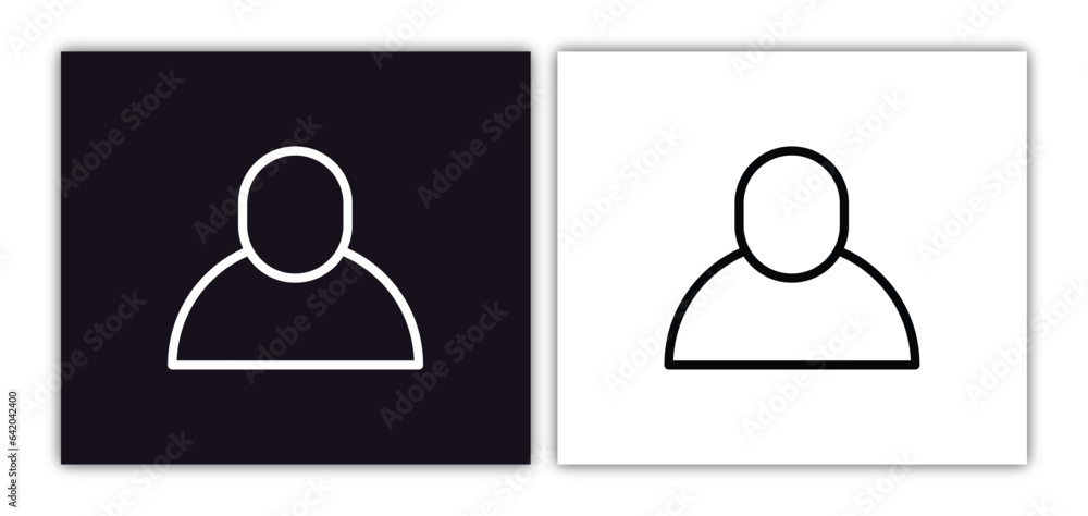 Poster personal assistant icon isolated in white and black colors. personal assistant outline vector icon f