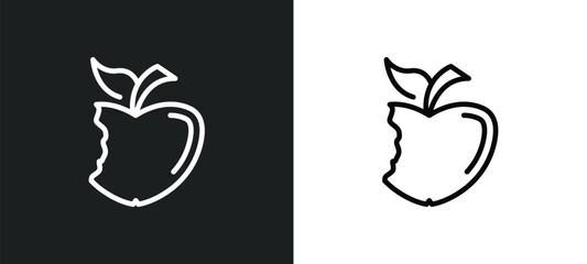 with skin icon isolated in white and black colors. with skin outline vector icon from bistro and restaurant collection for web, mobile apps and ui.