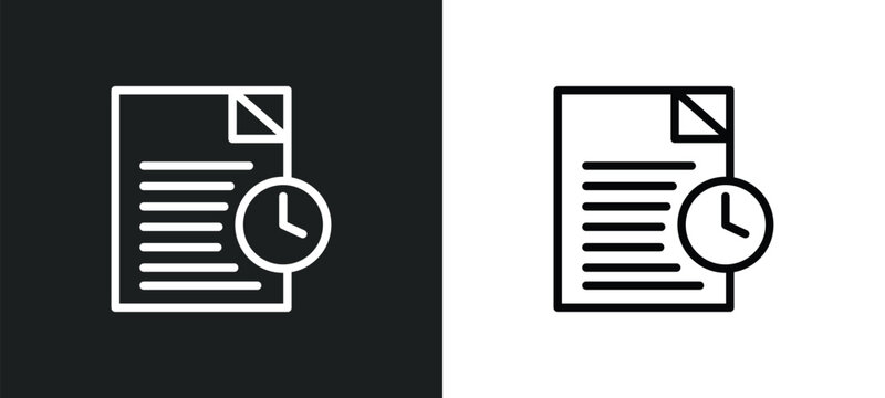 waiting list icon isolated in white and black colors. waiting list outline vector icon from e commerce and payment collection for web, mobile apps and ui.