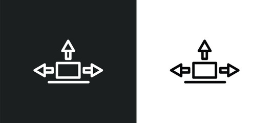 friction icon isolated in white and black colors. friction outline vector icon from music collection for web, mobile apps and ui. - obrazy, fototapety, plakaty