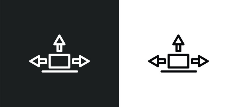 friction icon isolated in white and black colors. friction outline vector icon from music collection for web, mobile apps and ui.