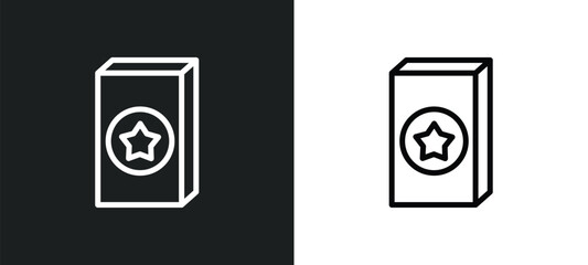 null icon isolated in white and black colors. null outline vector icon from collection for web, mobile apps and ui.