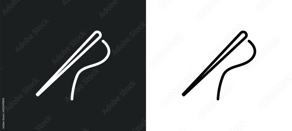 Poster needles icon isolated in white and black colors. needles outline vector icon from sew collection for