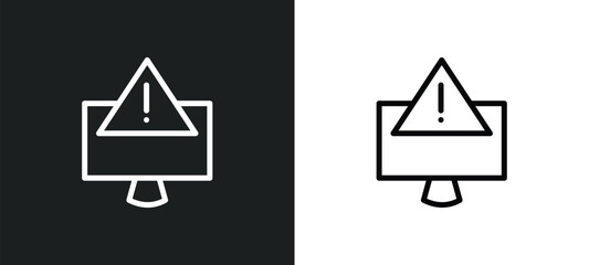 importance icon isolated in white and black colors. importance outline vector icon from social collection for web, mobile apps and ui.