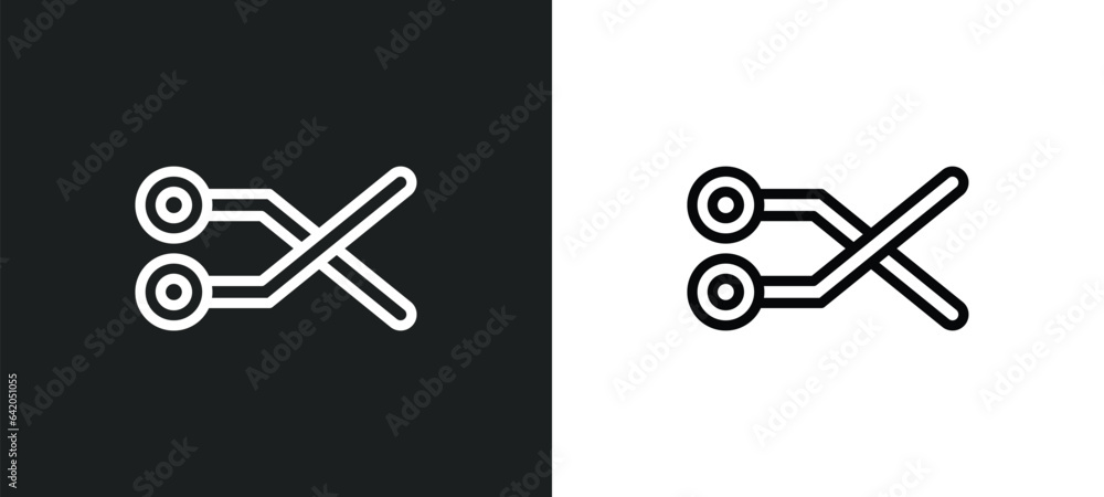 Aufkleber printed circuit connections icon isolated in white and black colors. printed circuit connections out