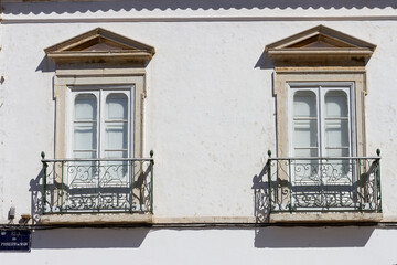 Fototapeta na wymiar Architecture of Faro, Algarve, Portugal