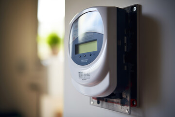 Smart electric meter monitoring energy consumption in real-time