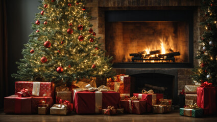 Weihnachtsdeko, gen ai