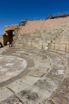 Old Roman Theatre, Medellin, Badajoz, Extremadura, Spain