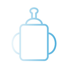 Obraz premium Baby Milk Bottle Icon
