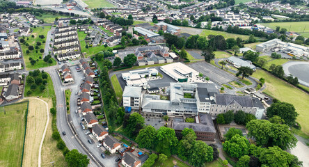 Aerial photo of St. Catherine's College Armagh City Co Armagh Northern Ireland