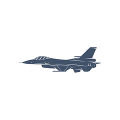 Fototapeta na wymiar Military aircraft vector illustration design. Fighter Jets logo design Template.