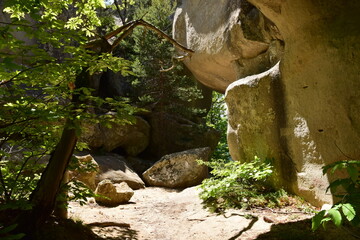 L'Arche des Portettes aux Grès d'Annot