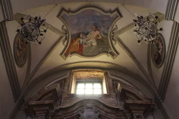 Zelfklevend Fotobehang baroque church (st dominique) in palermo in sicily (italy) © frdric