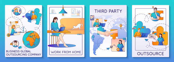 Outsourcing Flat Posters