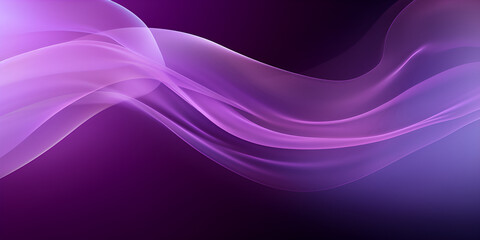  Bright abstract background with shining purple waves on  purple background 