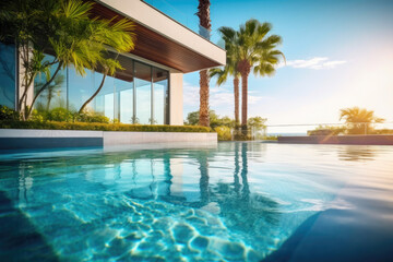 Fototapeta premium Exclusive Sea-View Pool