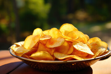 Potato Chips for Snacking
